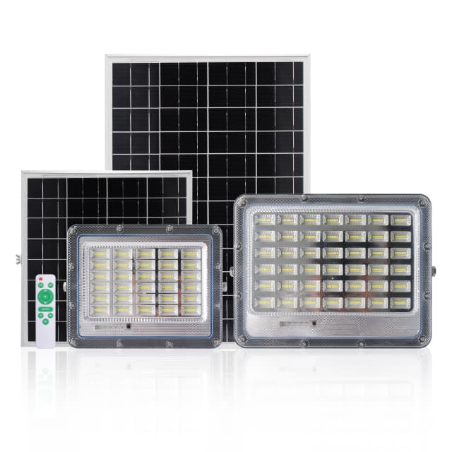 Professional 100w & 200w IP65 LED Solar Flood Light for Garden Football Stadium & Tennis Court with Remote Control