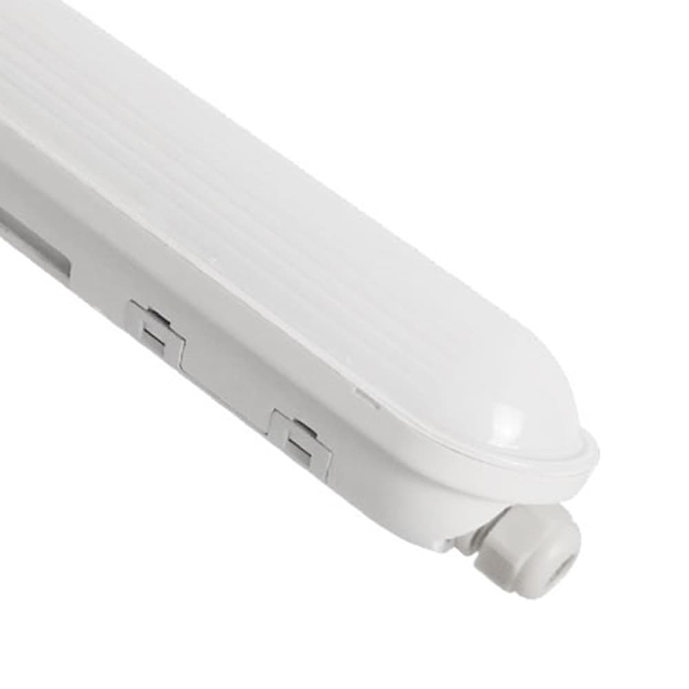 21W 40W 55W Waterproof IP65 Workshop Tube 120LM/W Fixture Led Tri-proof Light