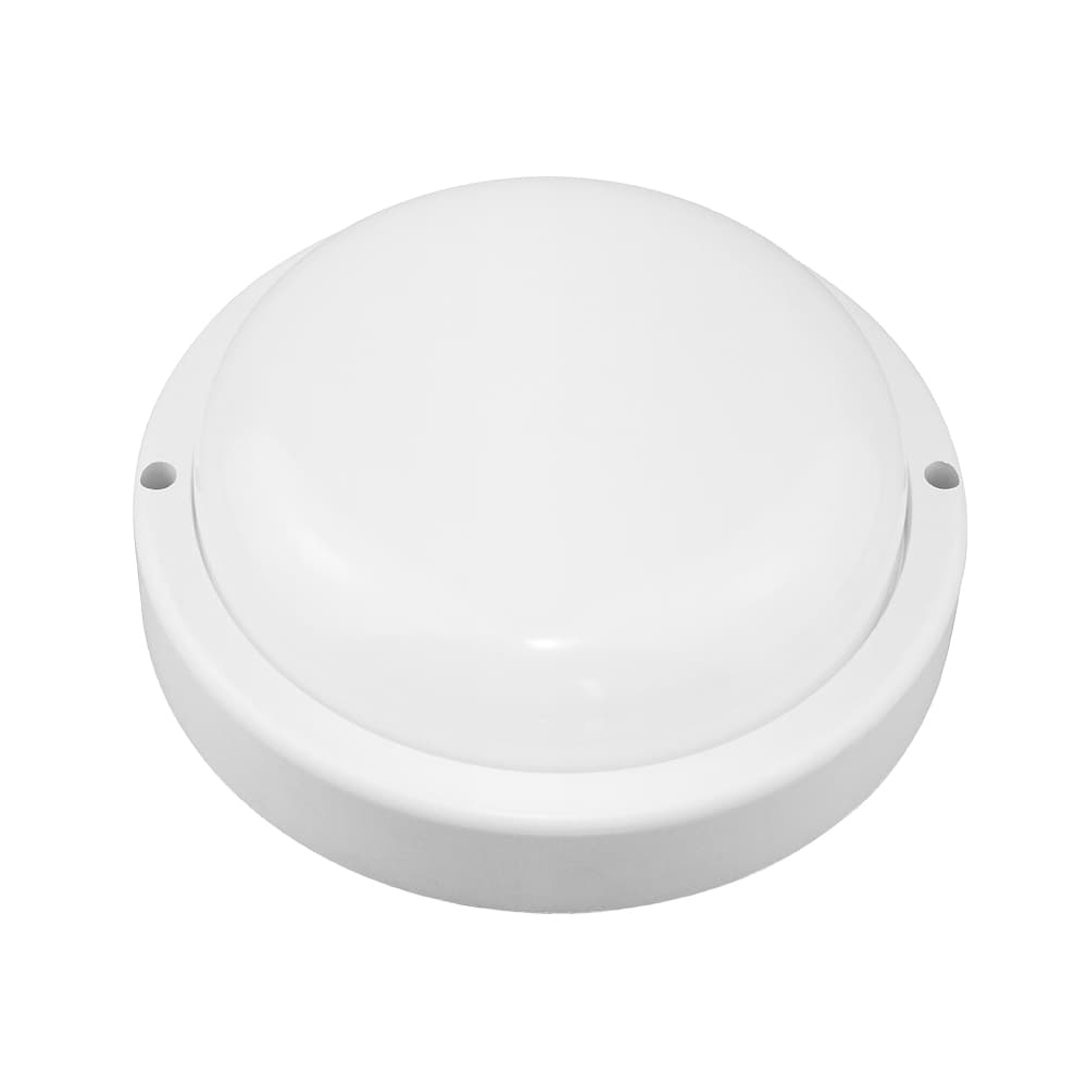 Round 8W 18W 22W 25W Plastic PP Waterproof Wall Mounted LED Wall Lamp Project Outdoor LED Bulkhead Light