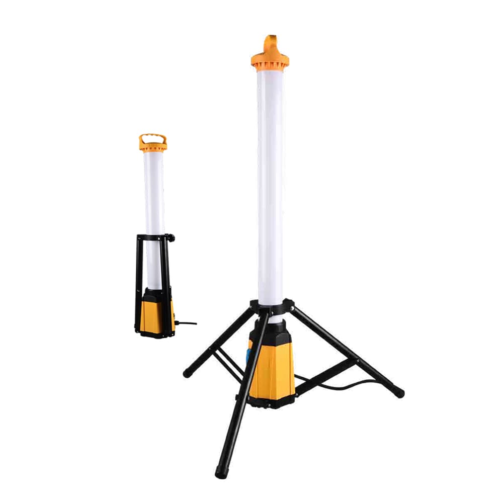 Outdoor Inspection Light Rechargeable Led Work Light Tripod Portable Working Light for Construction Sites