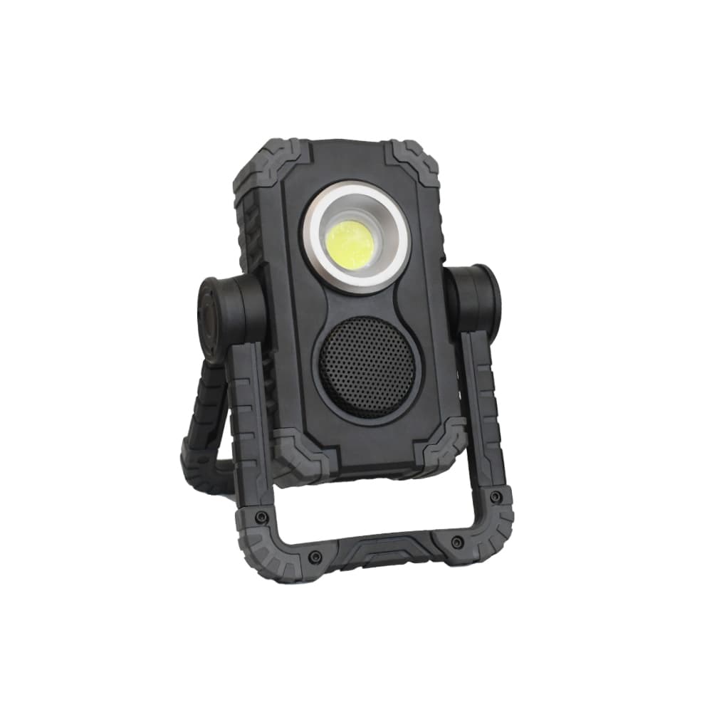 360 Degree Rotation 2 COB LED Folding Work Light 15W+5W Workshop Rechargeable Battery Portable IP44 Waterproof 800 Lumens Iron