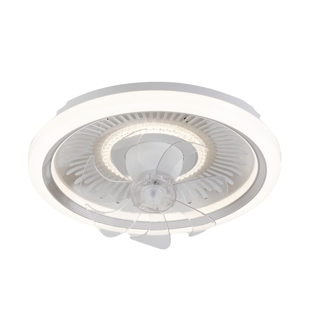 Modern Intelligent Ceiling Fan With Light 360 Degree Head Shake Rotate Remote Control Led Ceiling Fan Light for Home