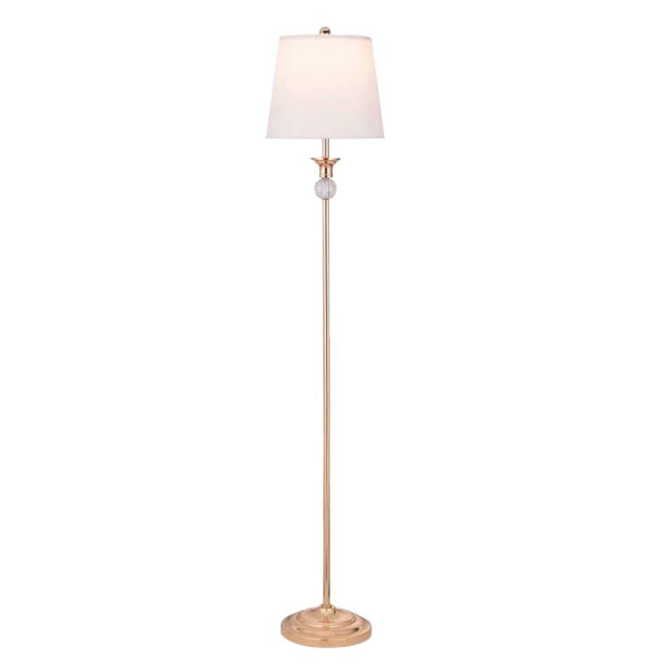 China Factory Home Decor Modern Fabric Classic Standing Lamp Vintage Tall Pole Floor Lamp for Bedroom Living Room