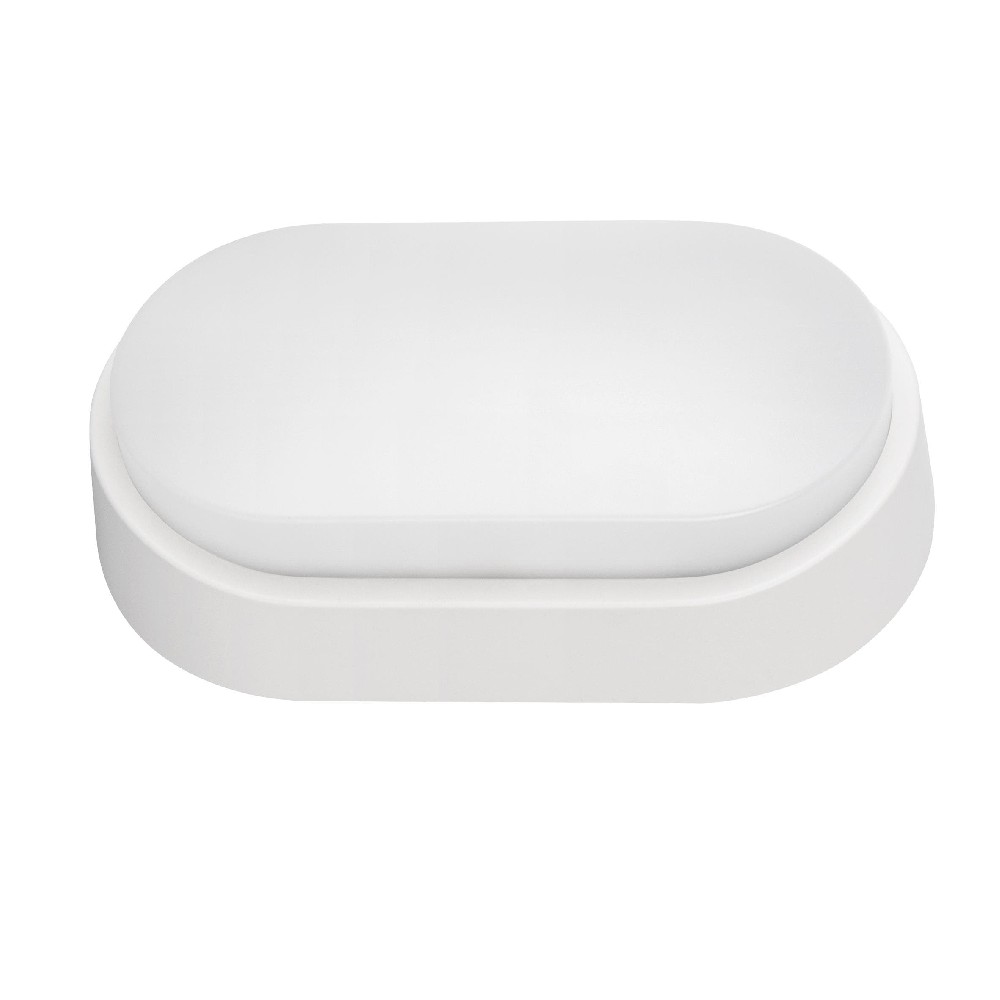 Round Oval 10W 20W 30W PC IP65 Waterproof Wall Mounted LED Wall Lamp Project Outdoor LED Bulkhead Light