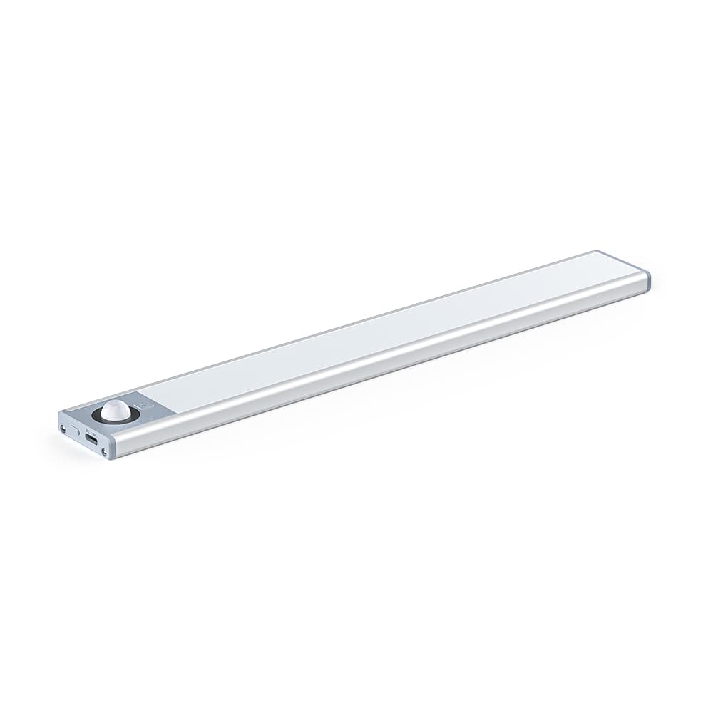 2200mah Rechargeable Wireless Motion Sensor Closet Light Under Cabinet Light with Aluminum Luminous Cabinet Lamp