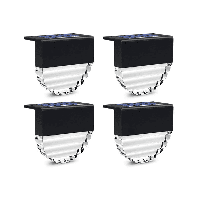 IP65 Waterproof Garden Solar Powered Fence Lights Outdoor Yard Deck Light Led Steps Patio Lights Stair Solar Lamp