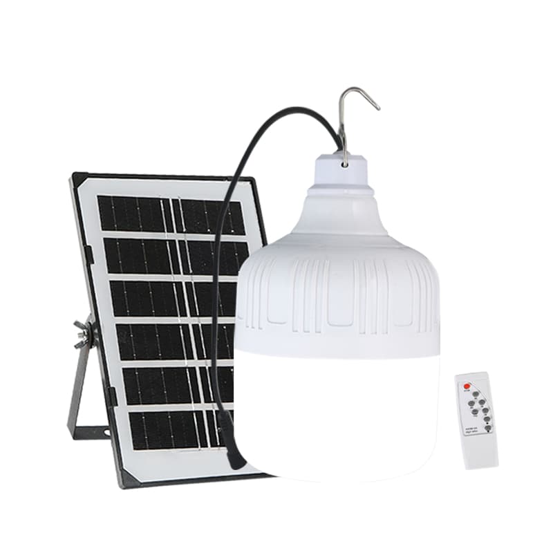 Portable Hanging Solar Rechargeable LED Camping Light Lantern Bulb for Outdoor Emergency Camping Tent Bulb