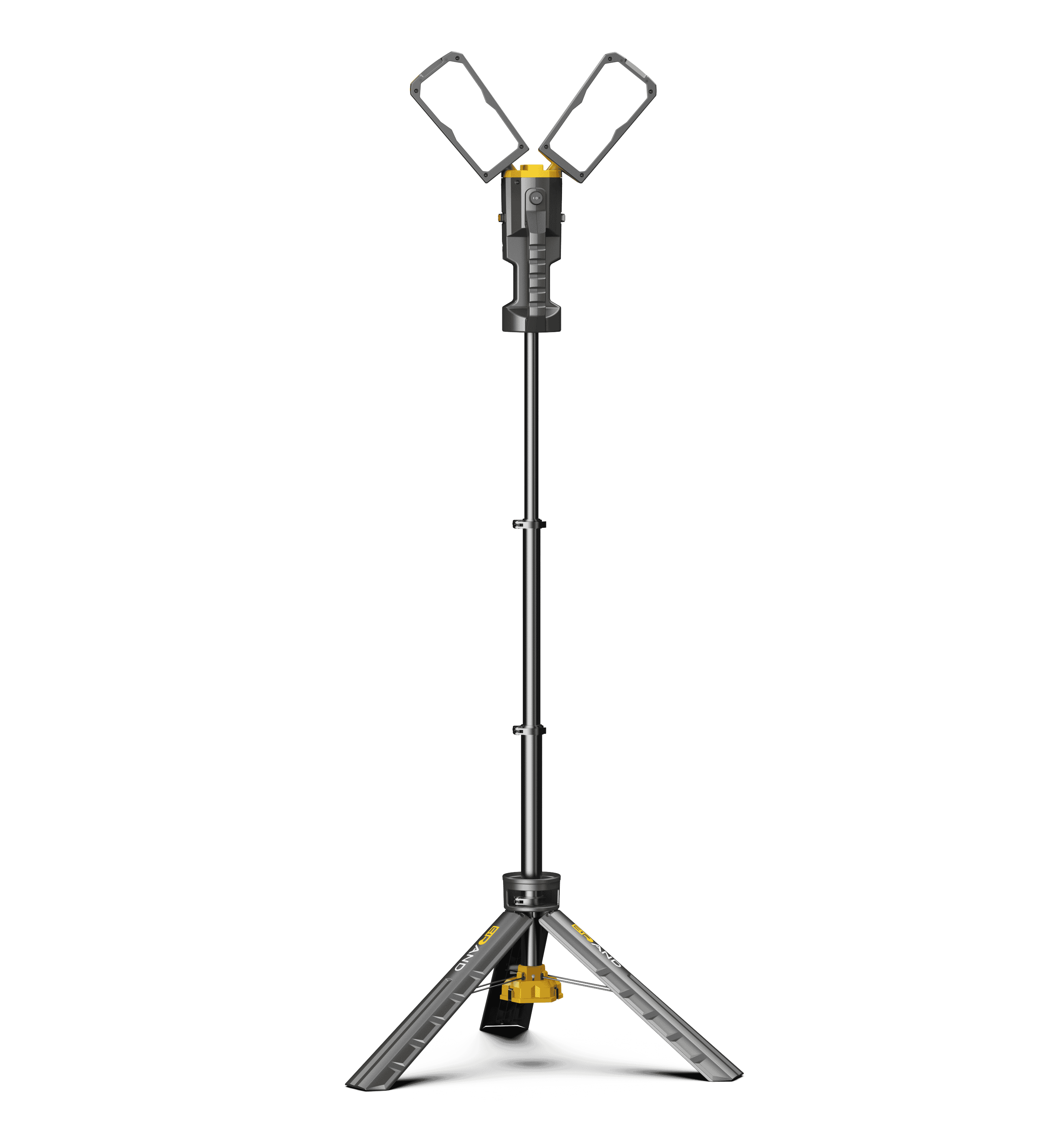 AC 185-265V Super Brightness Portable Tripod Standing LED Work Light Tower Adjustable Height Changeable 2 Levels