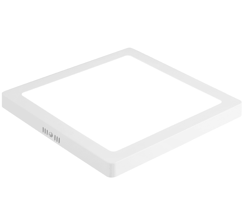 Factory Hot Item Modern Design Square 3CCT LED Panel Lights Indoor Surface Recessed Ceiling Lighting Iron Base 6W 12W 18W 24W
