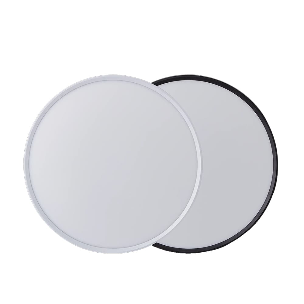 New Design Modern Office Home Indoor White Black CE ROHS CB Certificate 3CCT High CRI 80 LED Ceiling Lights