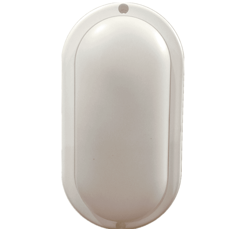 Led Wall Panel Waterproof AC175-265V 8W 12W 15W 20W LED Bulkhead Light Wall Lamp IP54 Plastic Oval