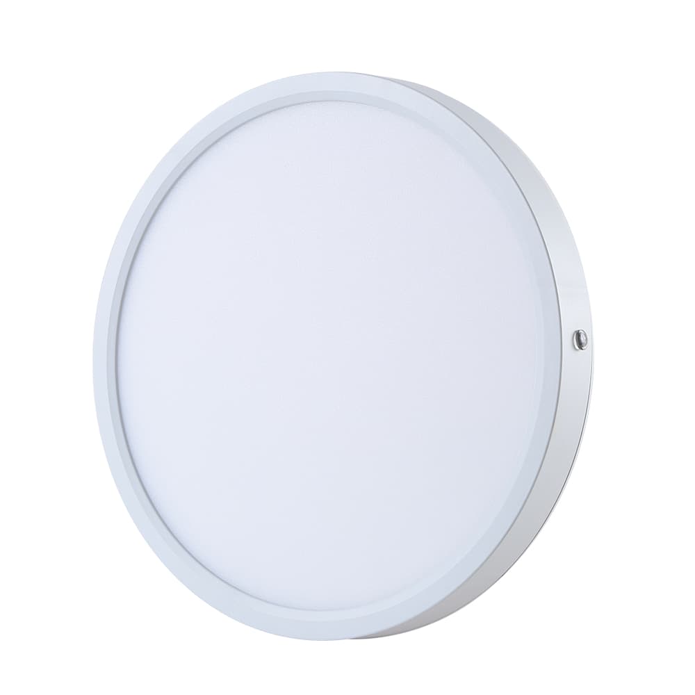 18w 24w 30w Surface Slim Round Square Led Panel Light Ultra-thin CCT With Microwave Sensor Led Ceiling Light Lamp
