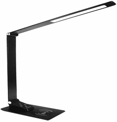 Modern High Quality Dimmable LED Desk Lamp Touch Desktop 5CCT Reading Table Light Wireless Rechargeable for Bedrooms Studies