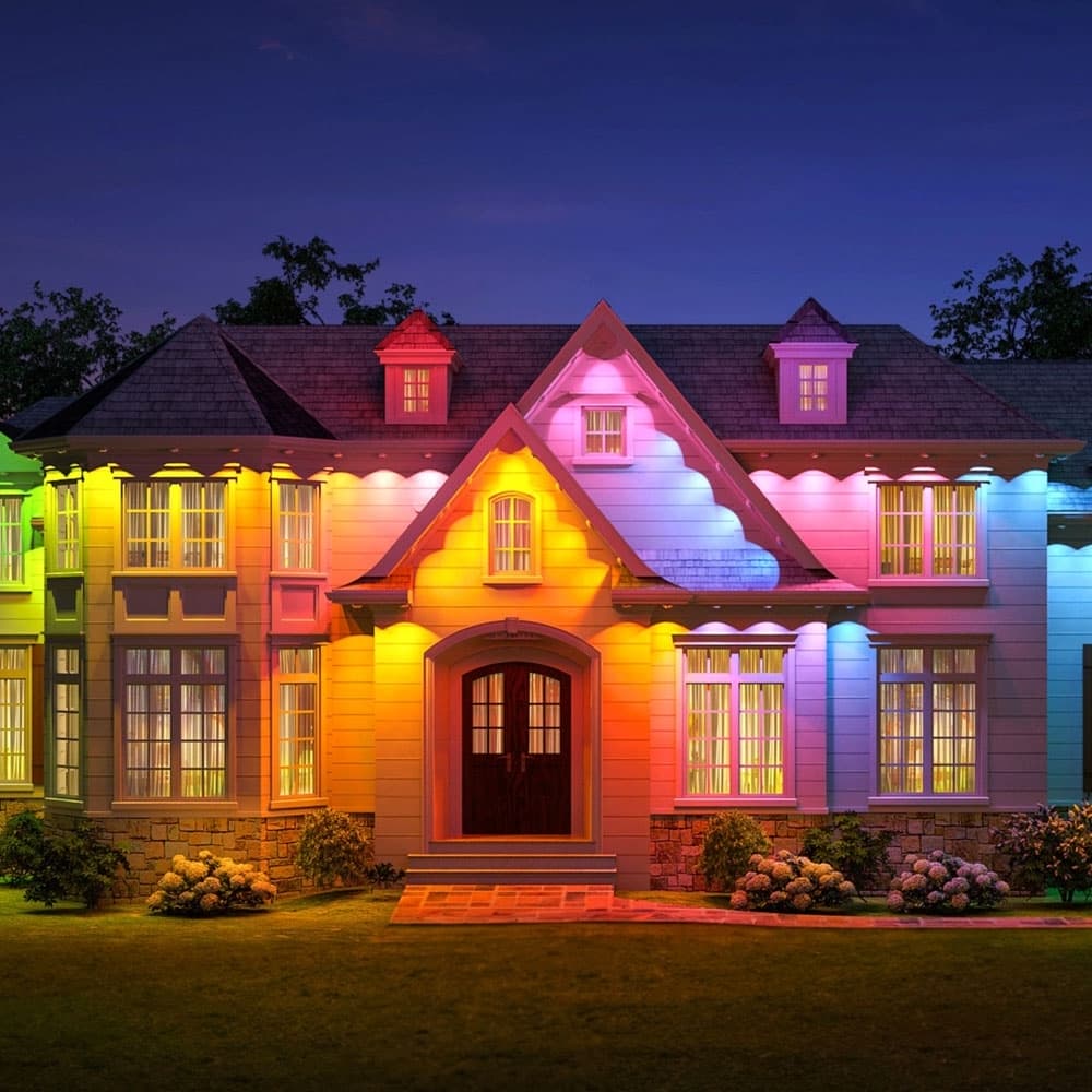 Smart LED Strip Light RGB CCT3 15 Meter for  APP Control Waterproof Outdoor Christmas Holiday Eaves Light