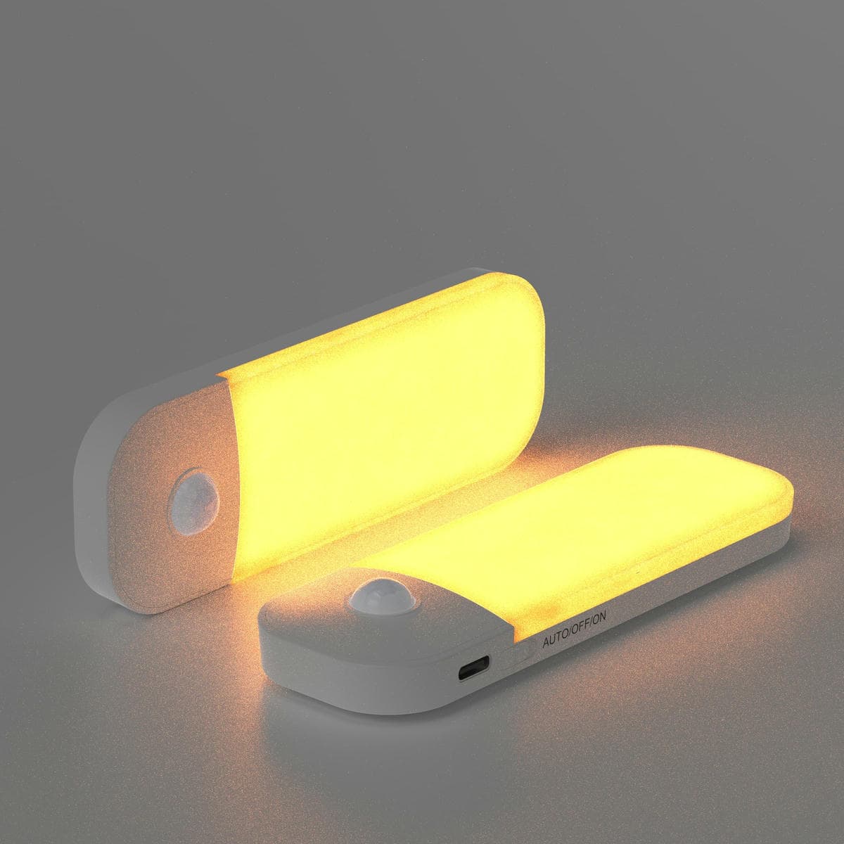PIR Sensor RGB CCT3 1W Touch Switch 3.7V 750mah LI-battery USB Rechargeable Wall Light LED Under Cabinet Light