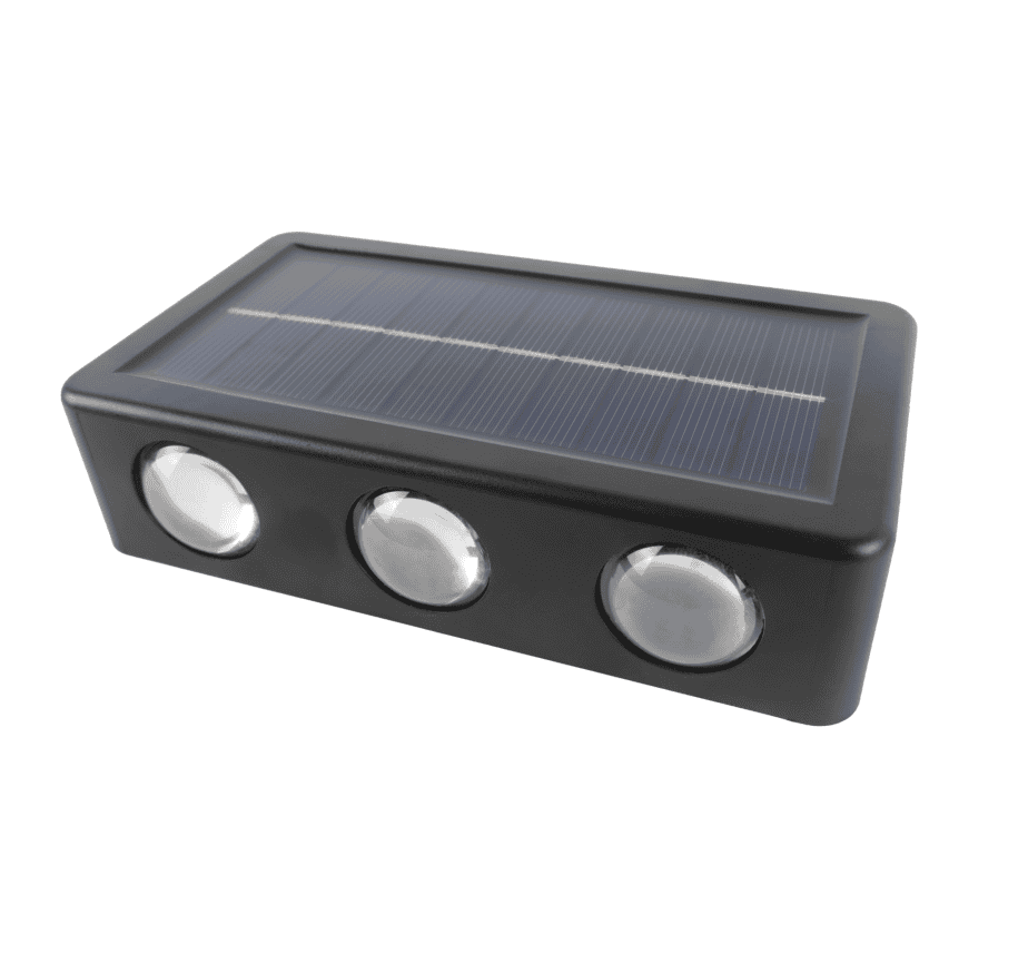 Outdoor Solar Wall Light Waterproof LED Garden and Corridor Lamp Mountable Solar Telescope Wall Lights Solar Wall Light