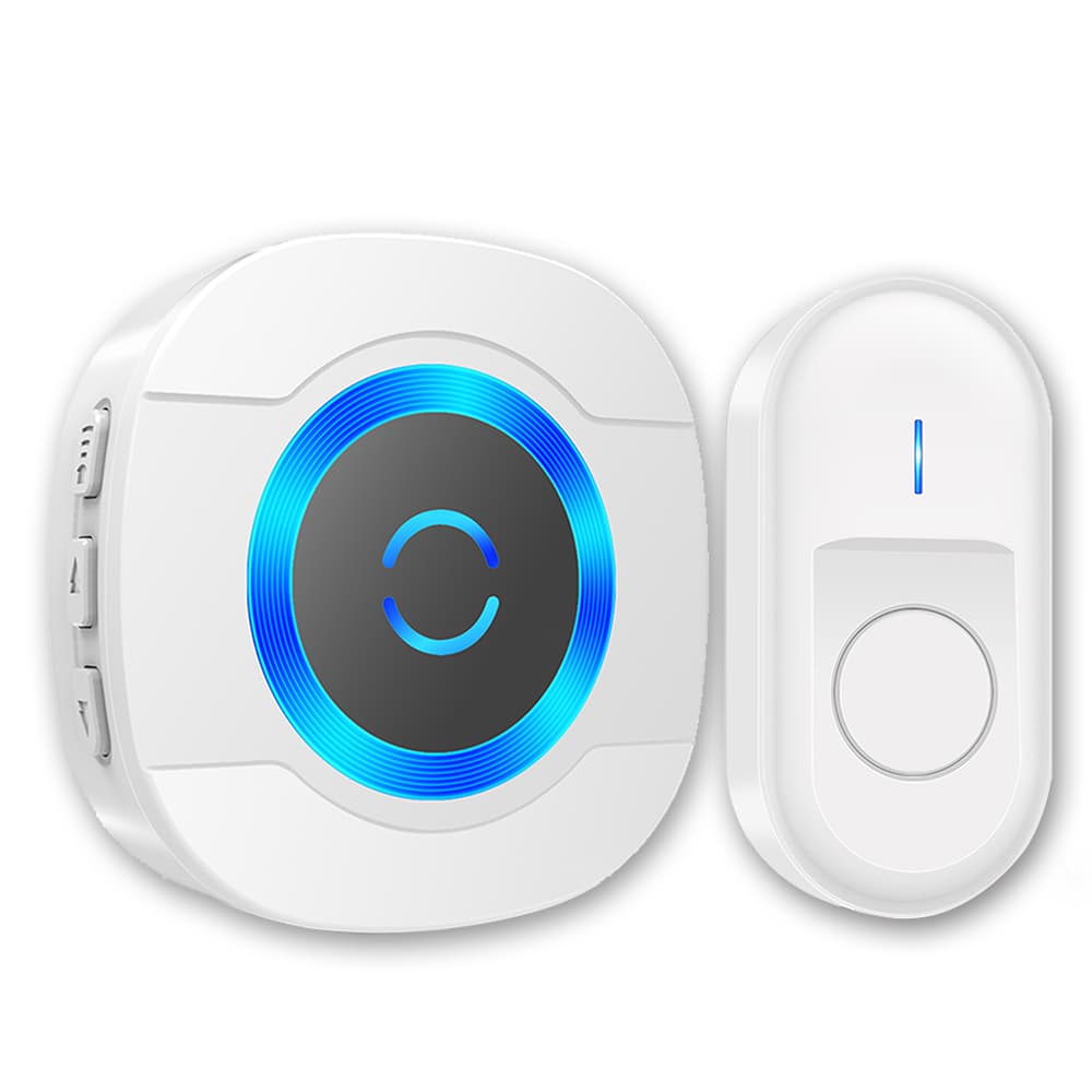 5 Level Volume Adjustment 433mhz Smart Wireless Doorbell Waterproof 300M RANGE US EU AU Plug Door Bell Ring Chime Battery