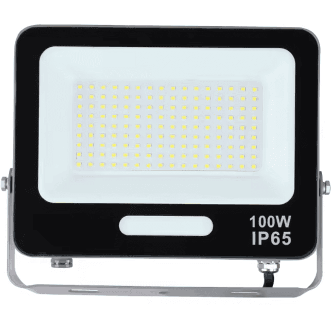 100w LED Flood Light SMD Outdoor Aluminum High Lumen Garden Lamp Waterproof Lighting for Wall Yard Street 4000K High Lumen