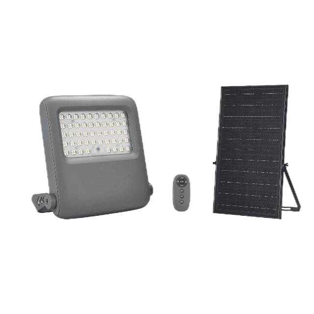 High Lumen ABS Solar Security Light IP65 Waterproof Outdoor Floodlight LED Solar Flood Light Light and Remote Control
