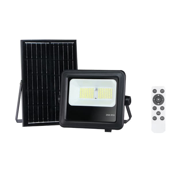 High Lumen ABS Solar Powered Slim IP65 Waterproof Outdoor Floodlight LED Solar Flood Light