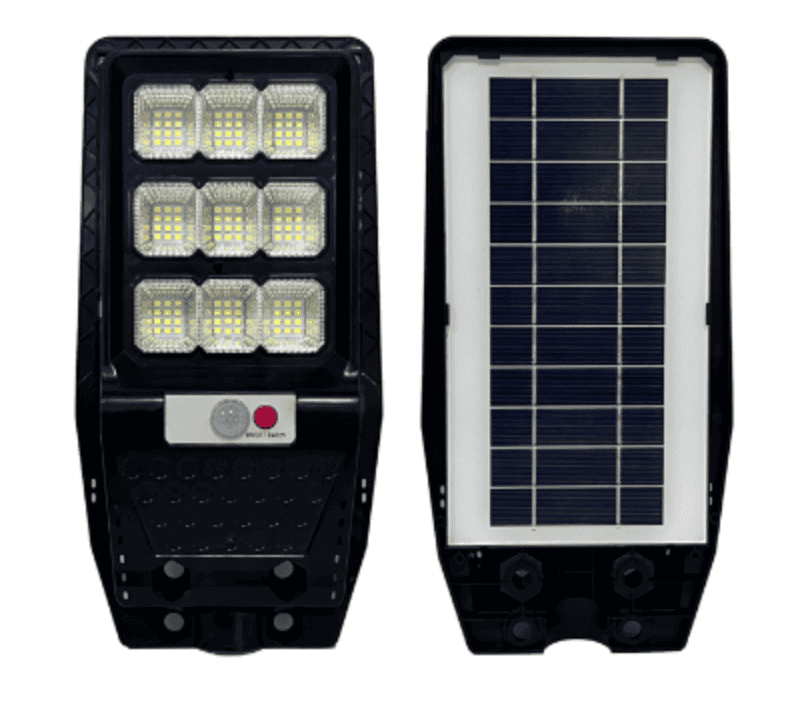 Cheap Price Outdoor Plastic Remote Control IP65 Waterproof PIR Sensor Powered Led Solar Street Lamp