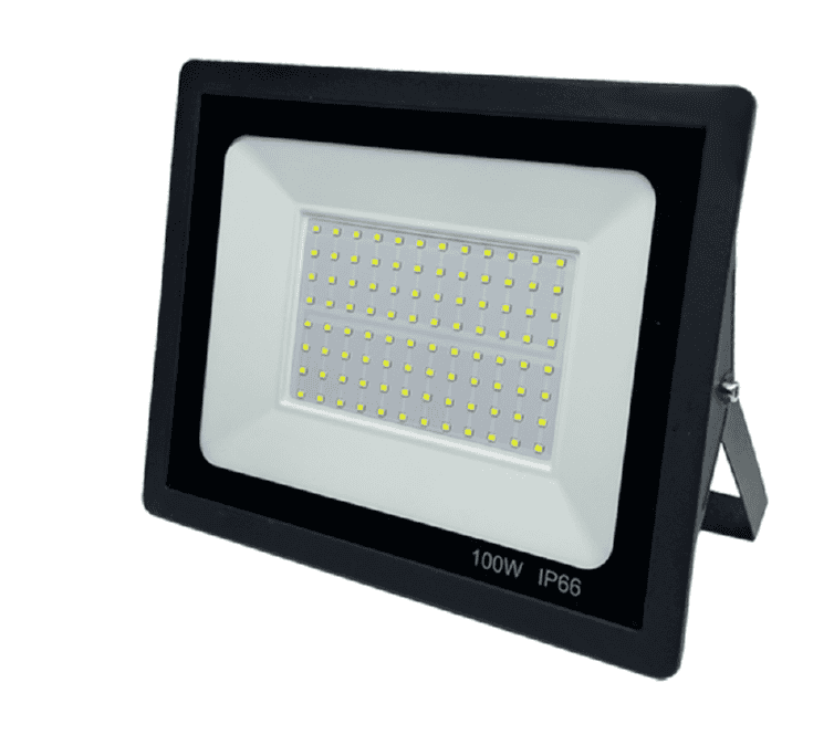 100w LED Flood Light SMD Outdoor Aluminum IP65 70LM/W Economic PF0.9 Waterproof 700LM 2 Years Warranty 6500k