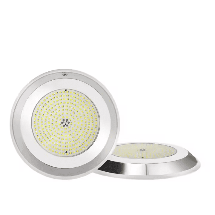 New IP68 Stainless Steel Ultra-thin LED Swimming Pool Light Wall Mounted Underwater Light RGB with Remote Control