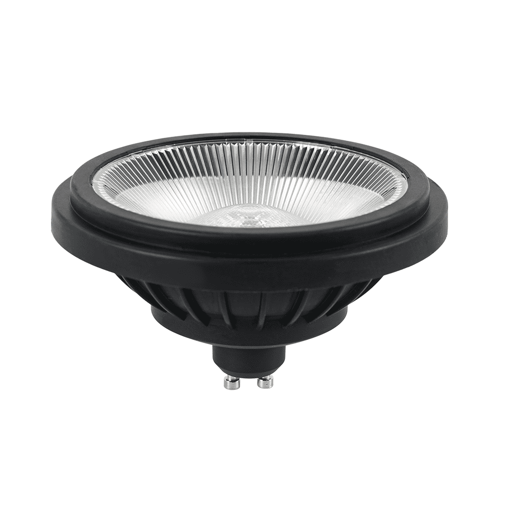 LED Spotlight AR111 15W 220V Bulb Black Appearance Recessed Light Lamp Bulb