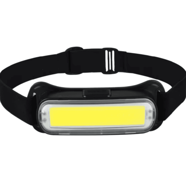 LED COB Head Light Lithium Battery 6500K High Low Flashing Three Mold 4W 400LM High Lumen Rechargeable  Lamp