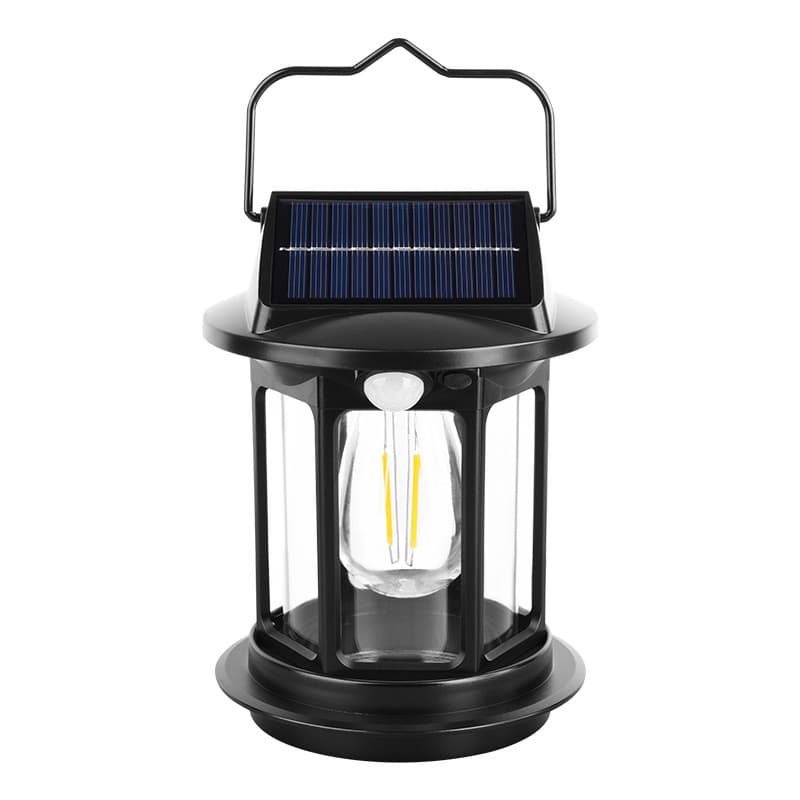 2024 Hot Sale Solar LED 5000K ABS PC Garden Camping Light Type-C Charging IP65 Waterproof 210 Lumens Magnetic Lithium Battery