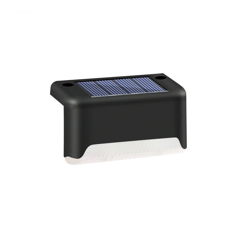 Plastic square Style LED Solar Wall Lamp 3000K Various Style IP65 Amorphous Silicon NI-MH Battery 1w 10LM Light Lamp