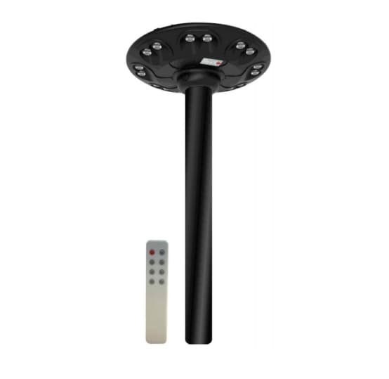 Round Solar Led Garden Light 120w 150w RGB Solar Street Light Solar Outdoor Road Lamp Lithium Battery