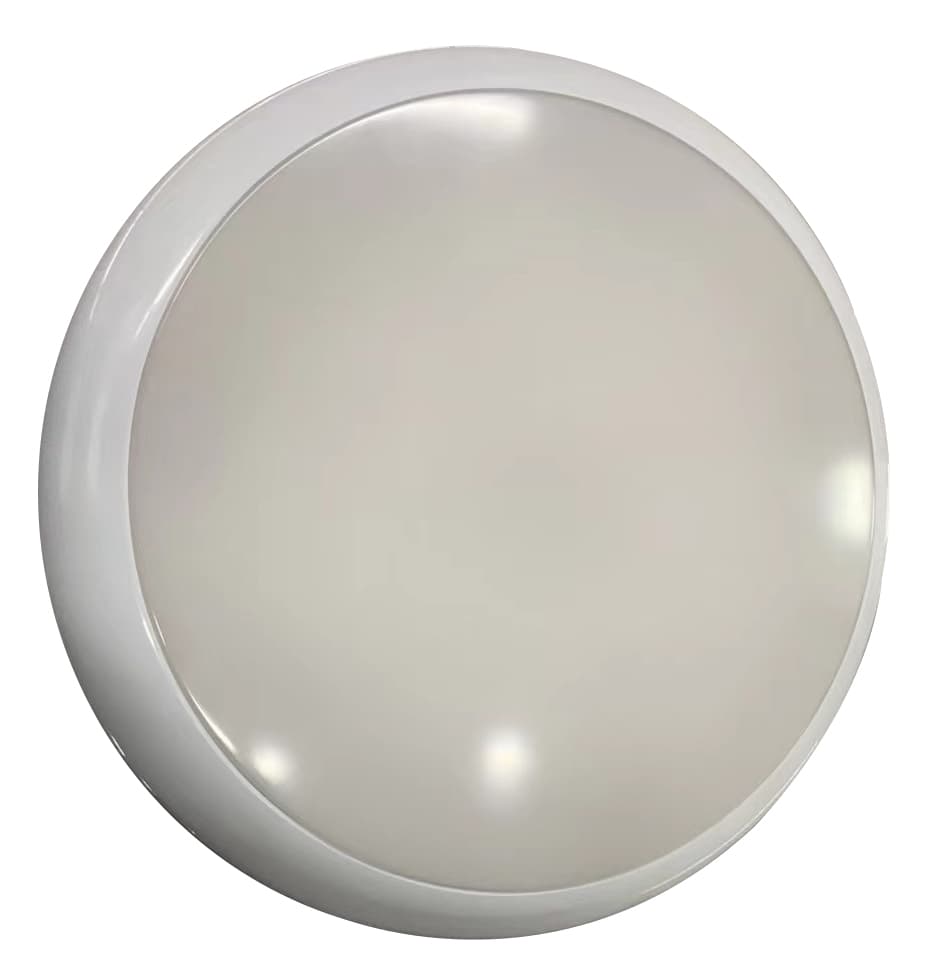 Adjustable Wattage LED Bulkhead Lamp 18W IP65 Waterproof High Lumen 100lm/W CCT3 Panel Light 5-Year Warranty
