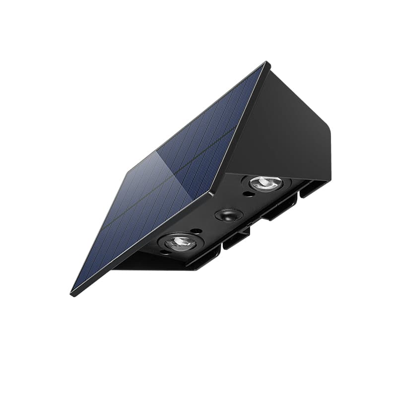 Outdoor Solar Wall Lamp LED Modern Type LED IP44 Waterproof Square Wall Light Garden  Wall Mounted