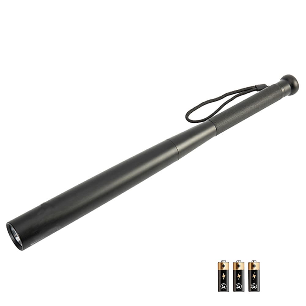 Everstar Super Bright Aluminum Alloy  Led Tactical Torch Flashlight Multifunctional Outdoor IP65 Rating AA Battery