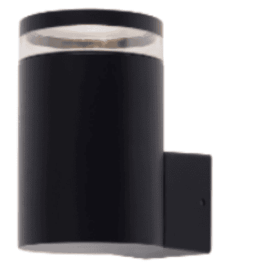 Factory GU10 Led Bulb Aluminum Body,PC Diffuser Light Fixtures Wall Mount Garden Light
