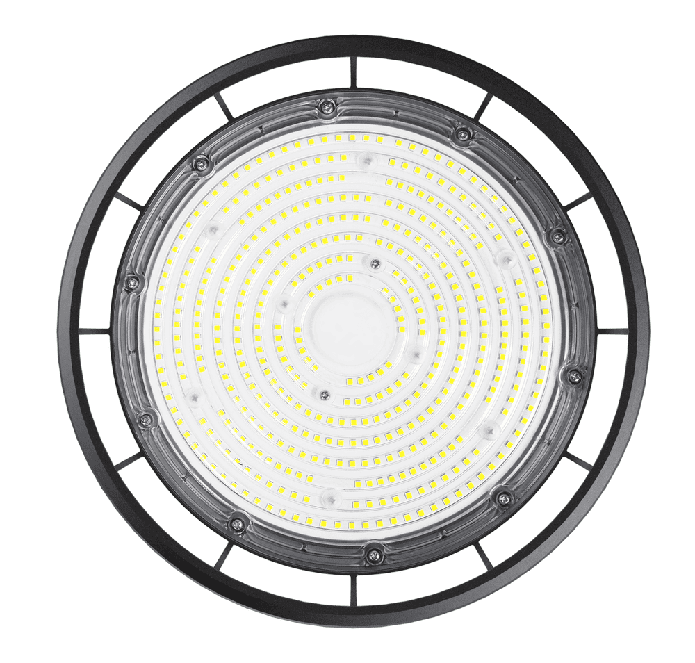 Everstar 5 Year Warranty IP65 Industrial Warehouse Lighting UFO LED High Bay Light 100W 150W 200W