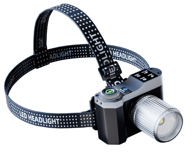 Everstar Led Headlight Adjustable Three-speed Light Hand Wave Sensing Type-C Recharge High Power LED Beams