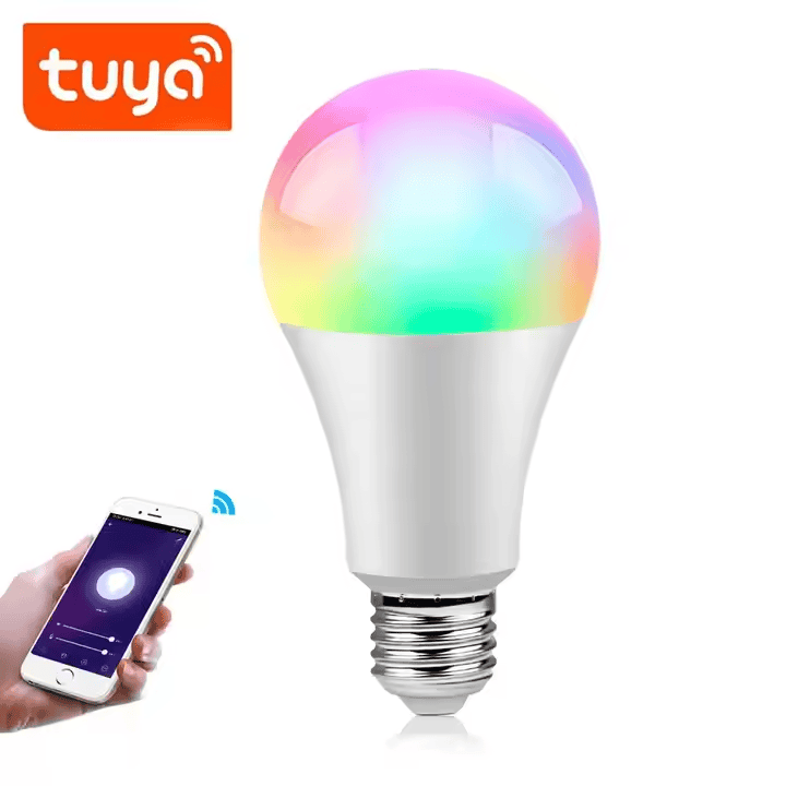 RGB Multi Color Changing Highbrightness LED Smart Bulbs Alexa and Google Home Use