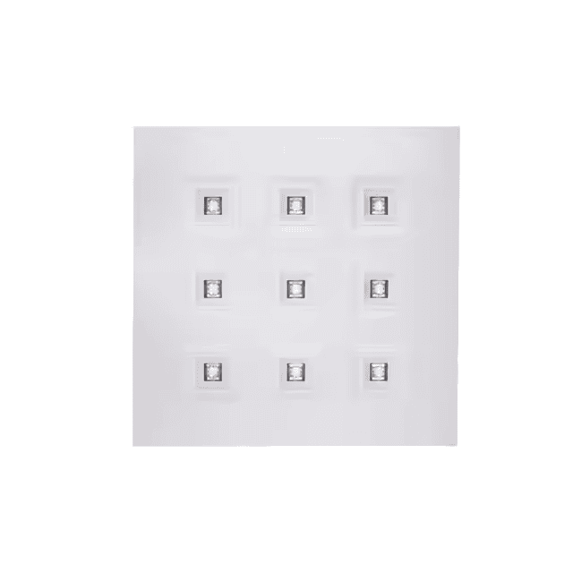 Modern Style Commercial Square Flat Modular LED Panel Light Aluminum Body Office Ceiling Light for Home Use