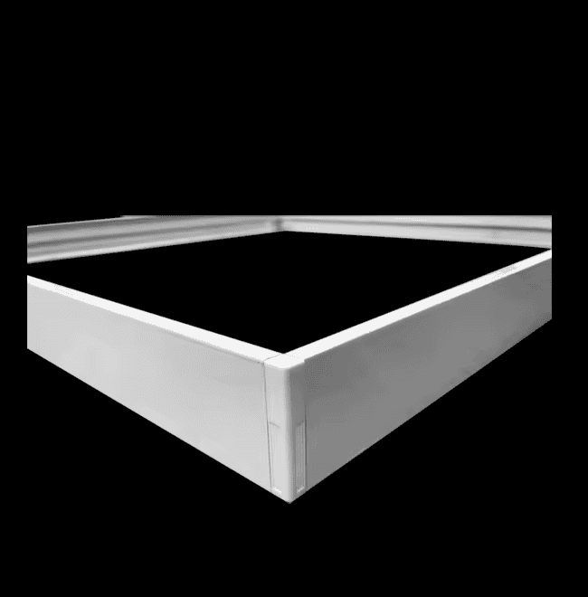 2025 Hot Sell Frameless Led Panel Frame,Led Panel Light Surface Mounted Aluminum Frame
