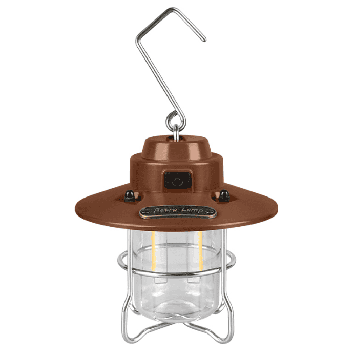 Handy and hang LED Camping Lamp CCT3 IP54 Light Plastic 2W 200LM Lithium Battery 650mah Type-C Dimming Charging hang Style
