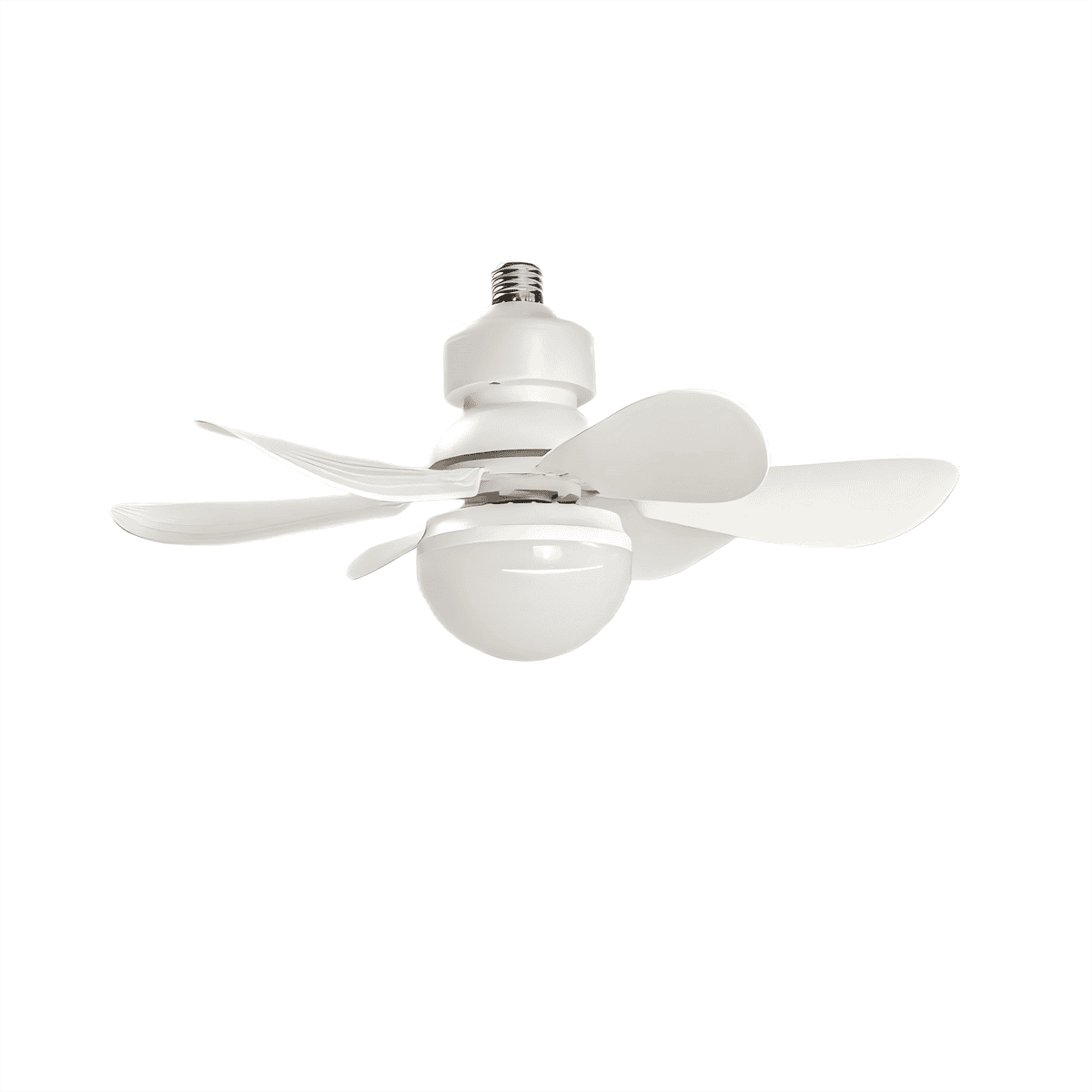 Hot Sale 3-Speed 6-Blade Ceiling Fan E27 3CCT 420mm 520mm Light AC ABS Remote Control Timing Reversible Functions Living Room