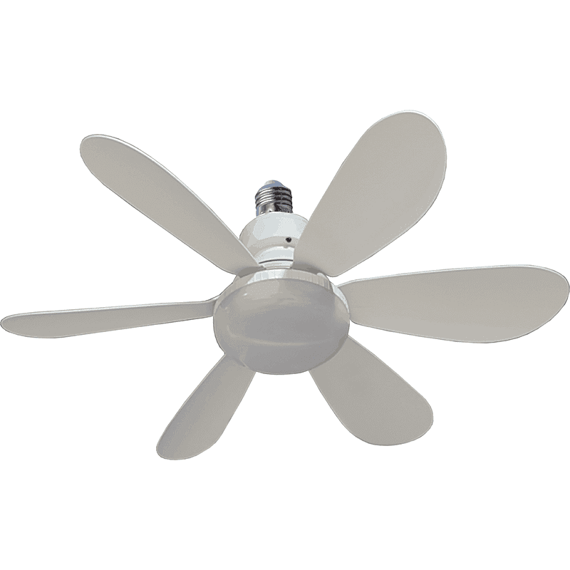 New Modern LED Ceiling Fan with Lighting Lamp Remote Control E27 Converter Lamp for Bedroom Living AC Power Source