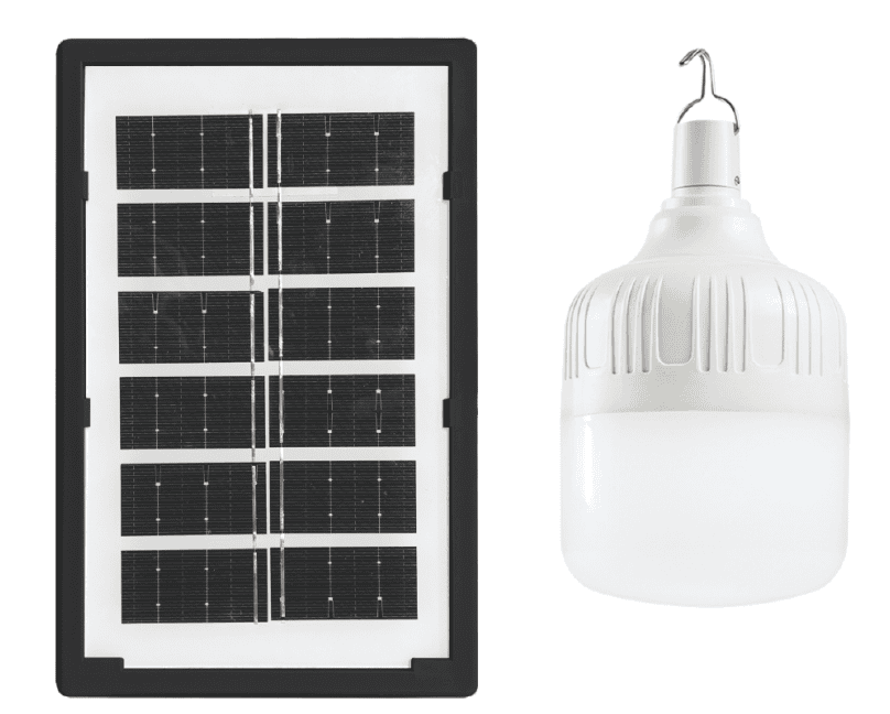 High Quality 36w LED Emergency Solar Bulb Wholesale 1200Mah for 6 Hours 5 Modes 30000 Hours IP44