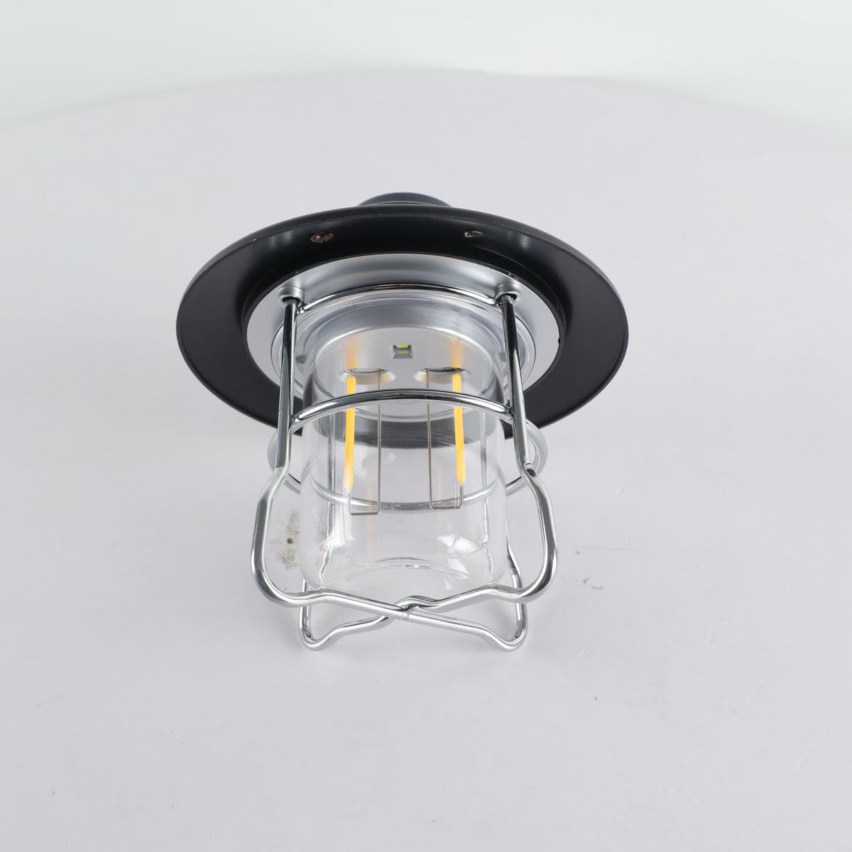 Portable LED Camping Light Rechargeable and Decorative for Garden and Camp Outdoor Camping Light with Hook Design