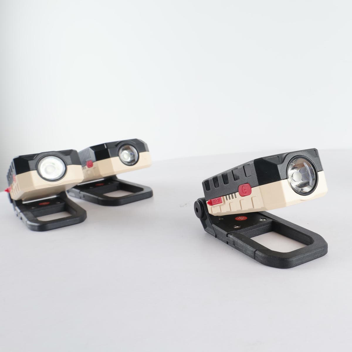 High Quality 10W LED Working Light 800lm with Flash Cold Warm Red Blue Light