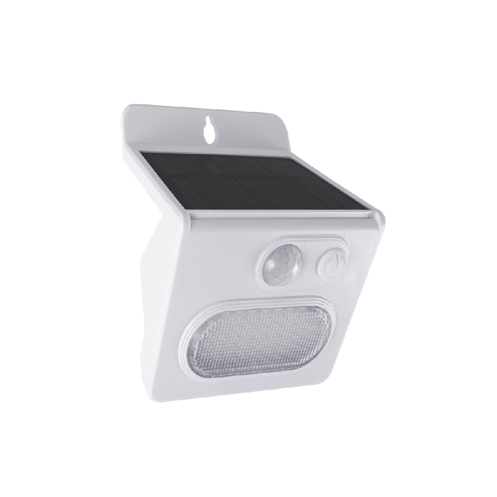 Led Solar 200lm Wall Light PIR  Waterproof IP44 for Outdoor 7000K Work for 8 Hours