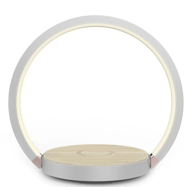 Hot  Sale European Modern Home Decoration Wireless Charging White  Touch Desk Night Light Touch Led Table Lamps