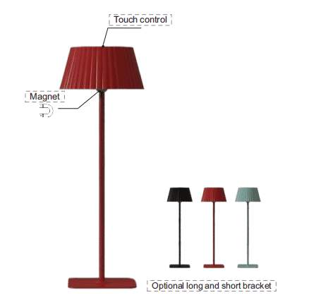 High Quality Dimmable LED DL-H115~116 Series Modern Desk Lamp Eye-protecting with DC Power Supply